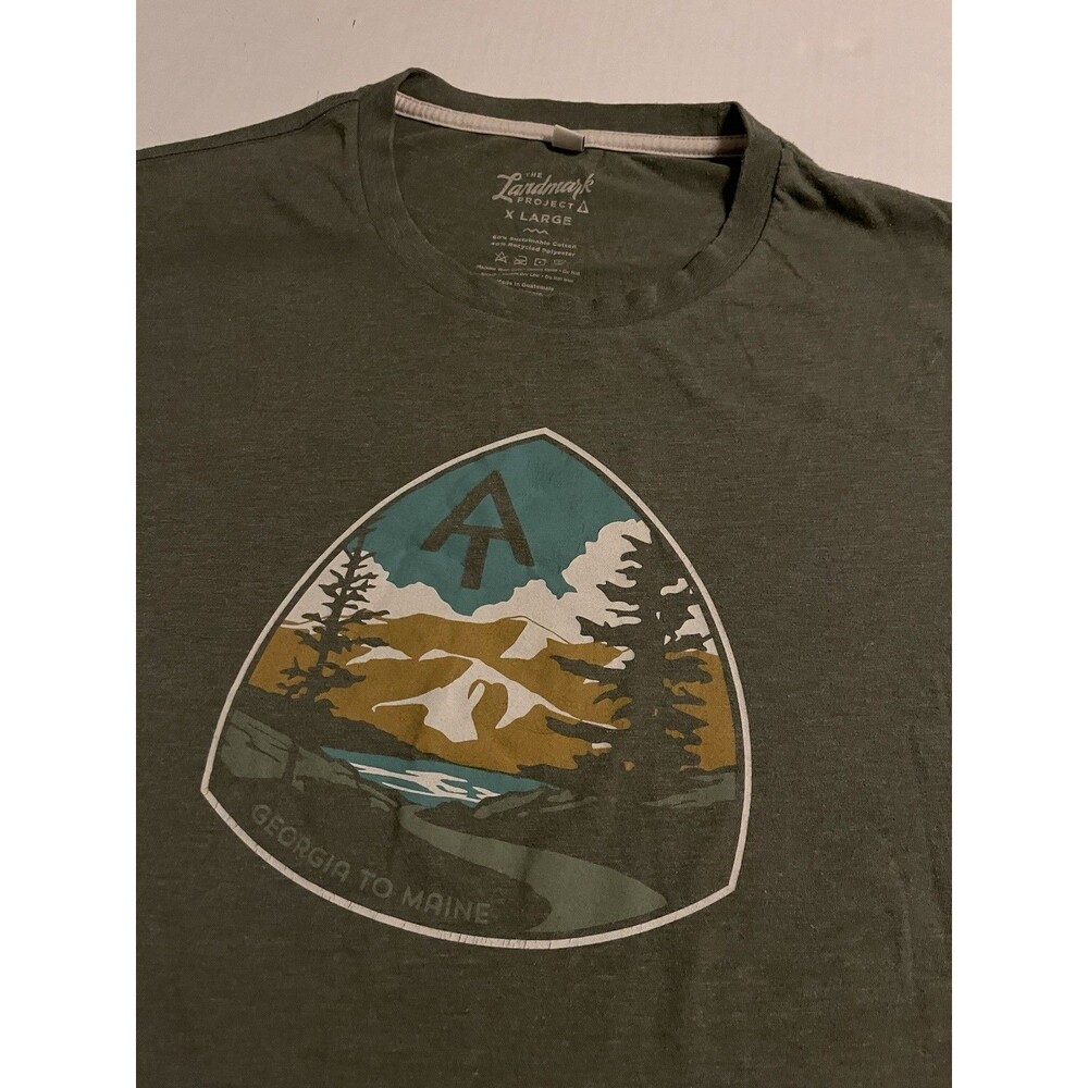 Landmark Project Appalachian Trail T-Shirt XL Parks Outdoors Hiking Nature USA